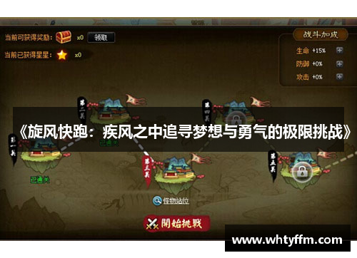 《旋风快跑：疾风之中追寻梦想与勇气的极限挑战》